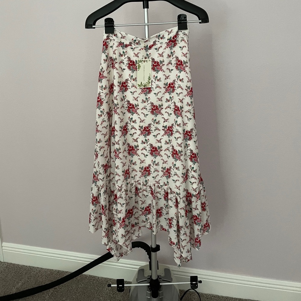 Midi Floral skirt